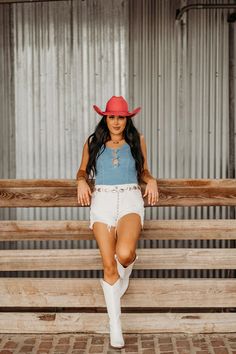 White boots are all the rage and we’ve added some western spice to the trend! The Lara Cowgirl Boots are classic white cowboy boots perfect for a night out in Nashville. Pair them with your favorite tee and denim for a fun modern twist! Chic Summer Boots For Rodeo, White Boots For Western-themed Summer Events, White Boots For Summer Western-themed Events, Chic Summer Rodeo Boots, White Summer Boots For Rodeo, White Summer Rodeo Boots, White Boots For Summer Rodeo, Western Denim Boots For Rodeo, White Casual Boots For Rodeo