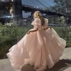 Girl Wearing Gown Aesthetic, Vintage Princess Dress Victorian, Pink Ballgown Aesthetic, Pink Ball Gown Aesthetic, Pink Wedding Dress Aesthetic, Selkie Wedding Dress, Pink Princess Aesthetic Dress, Dresses For Party Events, Selkie Gown