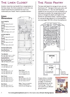 an instruction manual for the line closet with instructions on how to install and use it