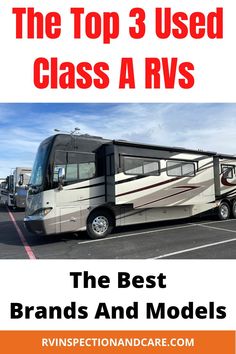 the top 3 used class a rvs