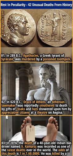 an info sheet describing the different types of ancient coins and what they mean to be