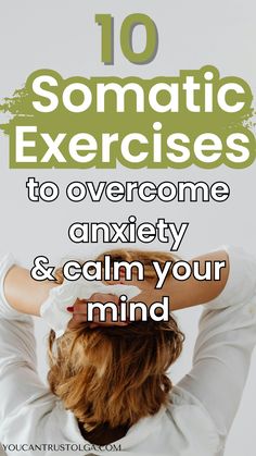 10 Somatic Therapy Exercises for Emotional Release and Mental Wellbeing - amazing what somatic movement can do to your mental health and your body! So many people already enjoying the benefits of somatic exercises. trauma healing | stress healing | somatic therapy somatic healing | mind and body connection | somatic technique | somatic stretches | somatic bodywork | somatic breathing exercises | mindfulness and meditation | health and wellness Somatic Breathing, Somatic Stretches, Somatic Therapy Exercises, Somatic Release, Mind And Body Connection