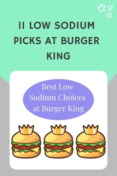 11 Low Sodium Picks at Burger King Burger King Chicken Nuggets, Burger King Breakfast, Sodium Foods, Hacks To Try, Honey Mustard Sauce