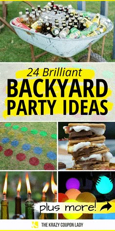 backyard party ideas that are easy to make