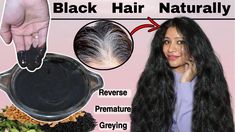 Homemade Hair Growth Serum, Black Hair Mask, Black And Grey Hair, Hair Growth Serum