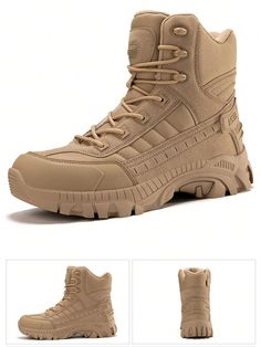 Caqui  Collar     Embellished Utility Shoes, Comfortable Hiking Boots, Hiking Wear, Adventure Shoes, Mountain Boots, Green Ankle Boots, Brown Combat Boots, Military Combat Boots, Tactical Training