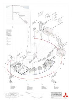 an architectural drawing shows the various parts that are needed to be used in this project