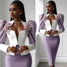 #workwearstyle Glam Style Outfits, Madam Pompadour, Corporate Dresses, African Attire Dresses, Chic Evening Dress, Corporate Dress, Chic Dress Classy, Dinner Dress Classy, African Print Dress Designs