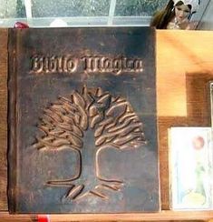 a book sitting on top of a wooden shelf