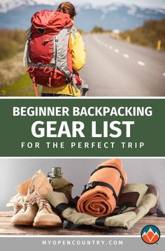 Wondering what gear you need for your first backpacking trip? Our comprehensive gear list for beginners includes all the essentials. From must-have items to optional extras, we’ll help you pack smart and be ready for anything the trail throws at you. | Learn more about Backpacking Gear Backpacking Packing List, Lightweight Backpacking Gear, Backpacking List, Hiking Packing List, Backpacking Gear List, Backpacking For Beginners, Backpacking Checklist, Backpacking Trips, Down Sleeping Bag