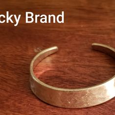 Nwot Lucky Brand Adjustable Bracelet. Lucky Brand Signature Stamped On Inner Side Of Bracelet. Color Is Gold. Beautiful Piece. Never Been Worn. I Offer Free Shipping And Send Free High End Gifts With Every Order. High End Gifts, Suede Bracelet, Gold Heart Bracelet, Adjustable Bangle Bracelet, Lucky Brand Jewelry, Gems Bracelet, Adjustable Bangle, Toggle Bracelet, Silver Charm Bracelet