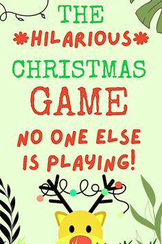 Struggling to find a fun Christmas party game that everyone, from kids to adults, will enjoy? This holiday party game adds laughter and excitement, making it perfect for Christmas Eve games or an adult Christmas party. Save this pin for easy access to Christmas games to play that will entertain all ages! Holiday Party Game, Holiday Party Games