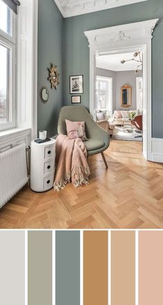 Unlocking Your Dream Space: Apartment Inspiration for Every Style Colour Palette For Small Living Room, Warm Interior Color Palette, Sage Green Bedroom, Paint Colors For Living Room, Bedroom Green