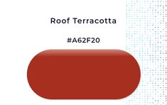 a red oval with the word roof terracotta on it and an image of a white background