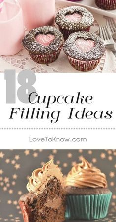 Cupcake Filling Ideas, Cupcake Filling Recipes, Cupcake Filling, Frost Cupcakes, Cake Filling Recipes, Fancy Cupcakes, Homemade Cupcakes