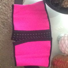 Waist Trainer With Latex Waist Trainer, Shapewear, Pink Black, Women's Intimates, Black Pink, Women Shopping, Pink, Black, Color