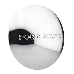 a round object with the word hope on it's side in white and black