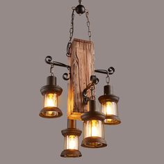 47958763077936 Country Chandelier, Wood Pendant Lamps, Luminaire Vintage, Industrial Chandelier, Farmhouse Chandelier, Lodge Style, Industrial Pendant Lights, Industrial Pendant, Rustic Lighting