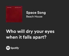 Song Spotify Lyrics, Spotify Lyrics Aesthetic, Song Png, Space Song, Song Spotify, Songs That Describe Me, Song Lyric Quotes