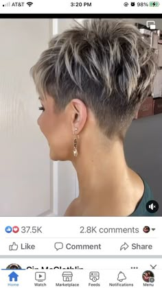 Spikey Short Hair, Short Shaved Hairstyles, Funky Short Hair, Short Spiky Hairstyles, Pixie Cuts For Fine Hair, Cuts For Fine Hair, Spiked Hair