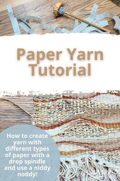 the book is about how to crochet yarn with different types of yarns