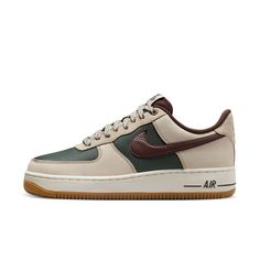 Nike Air Force 1 '07 (FQ8823-236) Earth Vintage, Some Things Never Change, Nike Air Force 1 07, Nike Air Force 1 Low, Mens Nike Air, Swag Shoes, Air Force 1 Low, Medium Brown, Nike Air Force 1