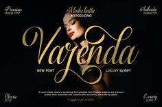 Varenda - Classic Elegant Script, Script and Handwritten ft. font & handwritten - Envato