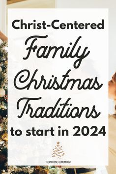 Christ-centered family Christmas traditions Christmas Tradition Ideas, New Christmas Traditions, Tradition Ideas, Christmas Traditions Family, Christmas Tradition, Christmas Day