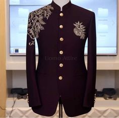 Desginer tr fabric 2 pices suit for men Indian Wedding Suits Men, Prince Suit, Jodhpuri Suits For Men, Sherwani For Men Wedding, Stylish Men Wear, Prince Coat, Groom Dress Men, Indian Groom Wear, Wedding Dresses Men Indian