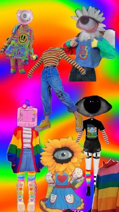 Weirdcore Fashion, Cartoon Character Design, Cartoon Characters, Character Design, Cute Outfits, Clothes, Design