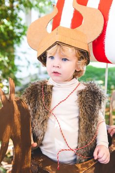 a little boy dressed up as a pirate