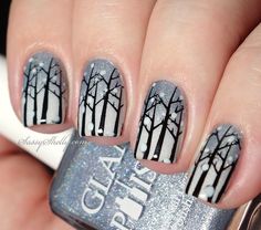 Nagel Stamping, Unghie Nail Art, Manicure Gel, Blue Nail, Winter Nail Art, Winter Nail Designs, Winter Nail, Festival Nails, Beautiful Nail Designs