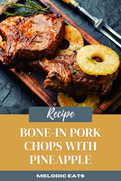 Joyful Cooking: Pineapple Pork Chops Dinner With Ground Beef