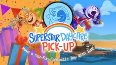 the logo for superstar duncan's pick - up is shown in this screenshot