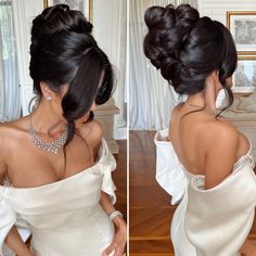 Braid Prom, Prom Braid, Prom Ponytail, Hair Up, Wedding Hairstyles Indian, Wedding Hair Up, Hairstyles Indian, Bridal Hair Updo, Elegant Wedding Hair