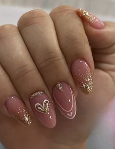 Uñas Cute, Nail Extensions Acrylic, Nail Art Noel, Glitter Nails Acrylic, Beauty Hacks Nails, Elegant Nail Art, Sassy Nails, Nail Drawing, Gel Nail Art Designs