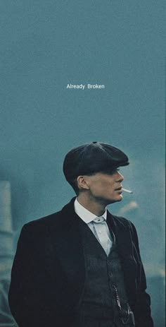 Already Broken, Tommy Shelby, Peaky Blinders, A Man, Pins, Black