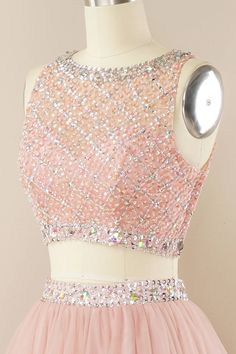 Blush Beading Short Homecoming Dress Pink Embellished Banquet Dress, Pink Crystal-embellished Dress For Prom Season, Pink Beaded Dress For Prom, Evening Dresses Cocktail, Short Homecoming Dress, Homecoming Dress, Cocktail Dress Party, Bride Dress, Special Occasion Dresses