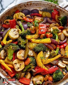 Sauteed Vegetables Greek Sauteed Vegetables, Vegetable Saute Recipe, Asian Sauteed Vegetables, Saute Vegetable Recipes, Salted Veggies, 30 Min Healthy Meals, Vegtables Dishes Healthy Dinner, Sauteed Veggies Recipe, Skillet Veggies