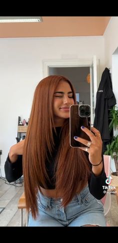 Red Brown Hair, Pretty Hair Color, Haircuts For Long Hair, Hair Inspiration Color