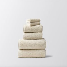 towels stacked on top of each other