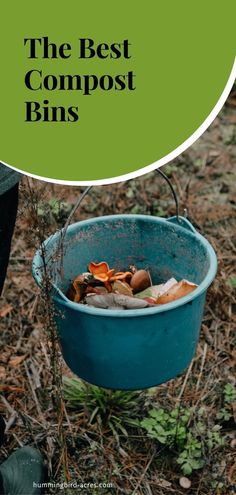 the best compost bins for camping