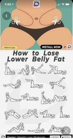 Lose Lower Belly, Body Slimmer, Lower Belly Workout, Lose Lower Belly Fat, Fitness Routines