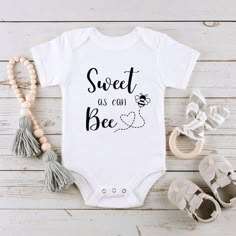 Sweet As Can Bee, Bee Svg, Announcement Pregnancy, Gifts For Baby, Baby Projects