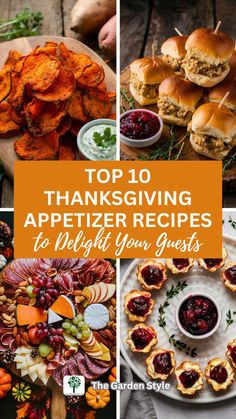 thanksgiving appetizer recipes to delight your guests