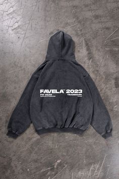 Favela Clothing Grey Hoodie - Streetwear Hoodie - Oversize Fit - 100% Cotton Cool Graphic Hoodies, Oversize Hoodie Men, Aesthetic Hoodies Men, Best Hoodie Brands, Men’s Hoodies, Oversized Hoodie Design, Graphic Hoodie Design, Street Wear Hoodies, Streetwear Hoodie Design