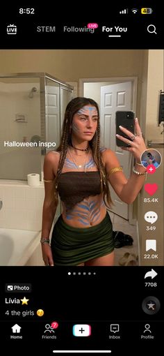 Avatar Dress Up, Halloween Costumes Avatar, Avatar Costume Women, Avatar Halloween Costumes, Avatar Costume, Warm Halloween Costumes, Rave Halloween Costumes, Avatar Halloween, Cute Group Halloween Costumes