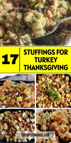 stuffings for turkey and thanksgiving are the perfect way to use up leftover stuffing