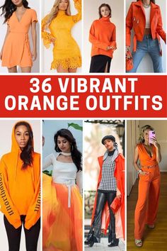 Pin this for a burst of sunny citrus chic inspiration! Elevate your style with vibrant orange outfits that radiate warmth and elegance. Explore the latest trends and outfit combinations to stand out in any crowd. #FashionInspo #OrangeOutfits #StyleTrends Orange Hoodie