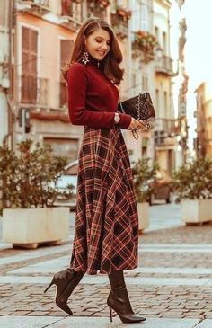 Adrette Outfits, Stile Blair Waldorf, Chique Outfit, Fest Outfits, Simple Fall Outfits, Thrifted Outfits, Outfit Pink, Sweater Outfit, Moda Chic